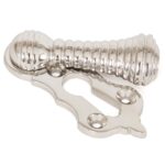polished nickel beehive escutcheon