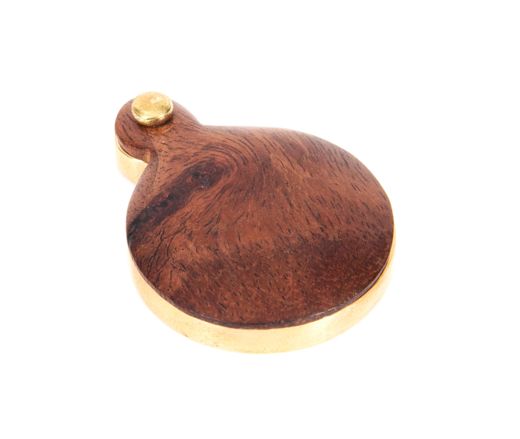 rosewood 30mm round escutcheon