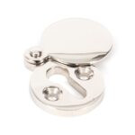 polished nickel 30mm round escutcheon
