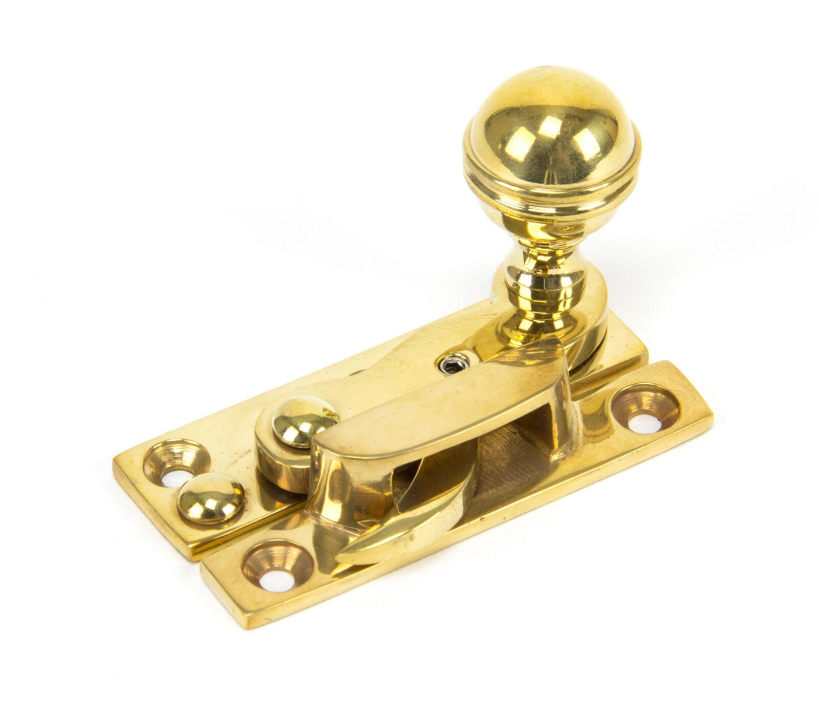 polished brass prestbury sash hook fastener