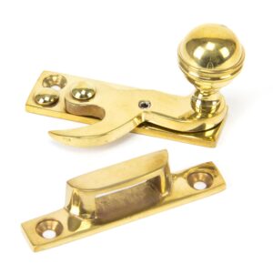 polished brass prestbury sash hook fastener