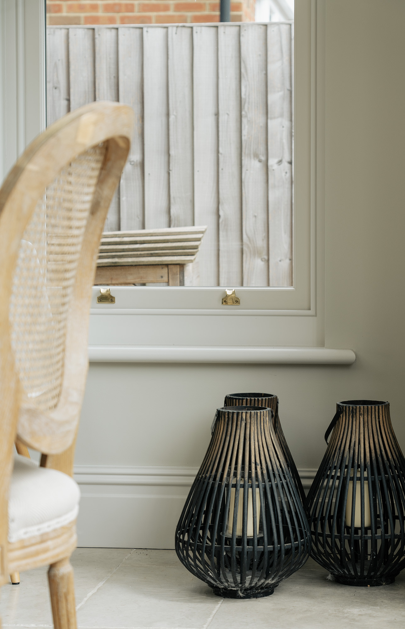 polished brass sash lift