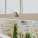 polished chrome sash lift