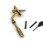 aged brass reeded espag lh