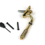 aged brass reeded espag rh