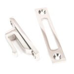 polished nickel locking reeded fastener