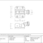 aged brass prestbury brighton fastener (radiused)