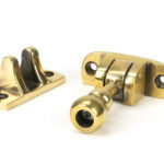 aged brass mushroom brighton fastener (radiused)