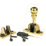 aged brass mushroom brighton fastener (radiused)