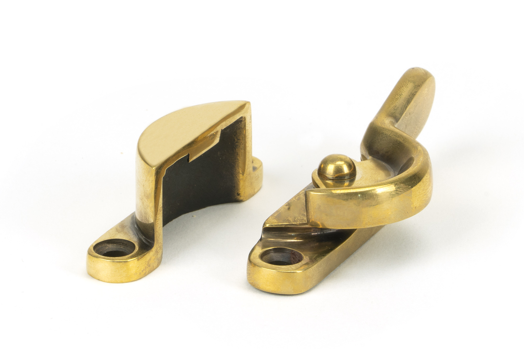 aged brass fitch fastener