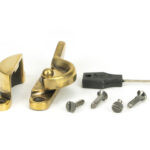 aged brass fitch fastener