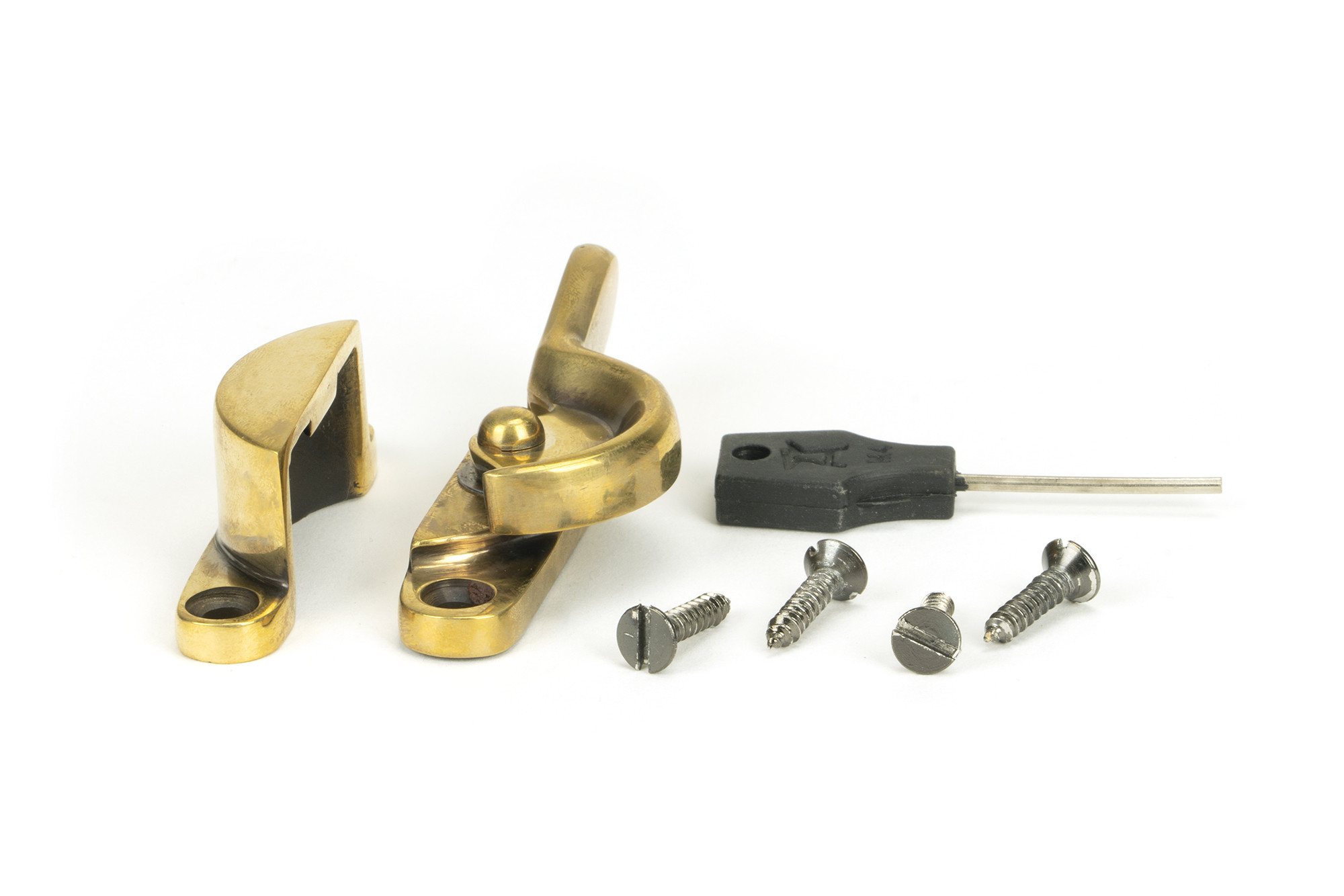 aged brass fitch fastener