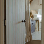 aged bronze heavy beehive mortice/rim knob set