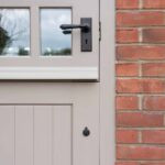 aged bronze 30mm round escutcheon