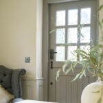 aged bronze 30mm round escutcheon