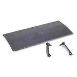 aged bronze small letter plate cover