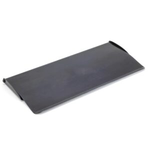 aged bronze small letter plate cover