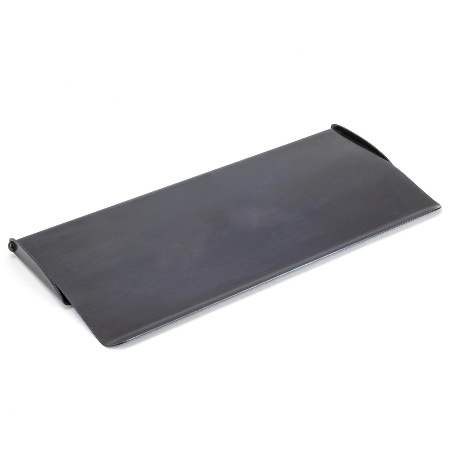 aged bronze small letter plate cover