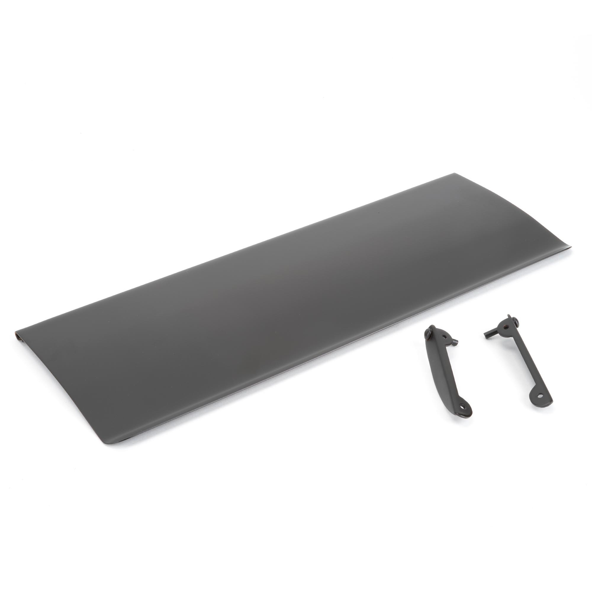 aged bronze large letter plate cover