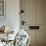 aged bronze large letter plate cover