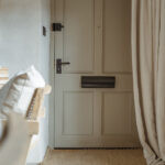 aged bronze large letter plate cover