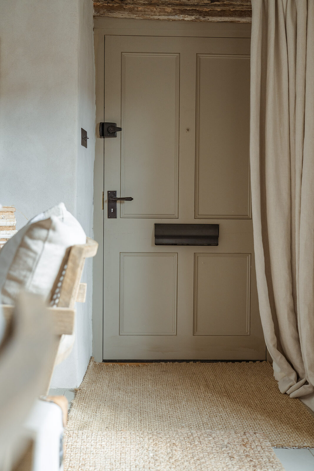 aged bronze large letter plate cover