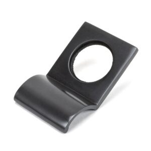 aged bronze rim cylinder pull