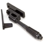 aged bronze night vent locking reeded fastener