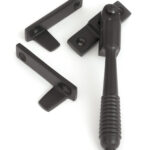 aged bronze night vent locking reeded fastener