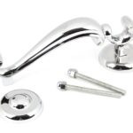 polished chrome doctors door knocker