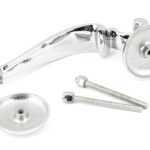 polished chrome doctors door knocker