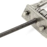 pewter slimline art deco door knocker