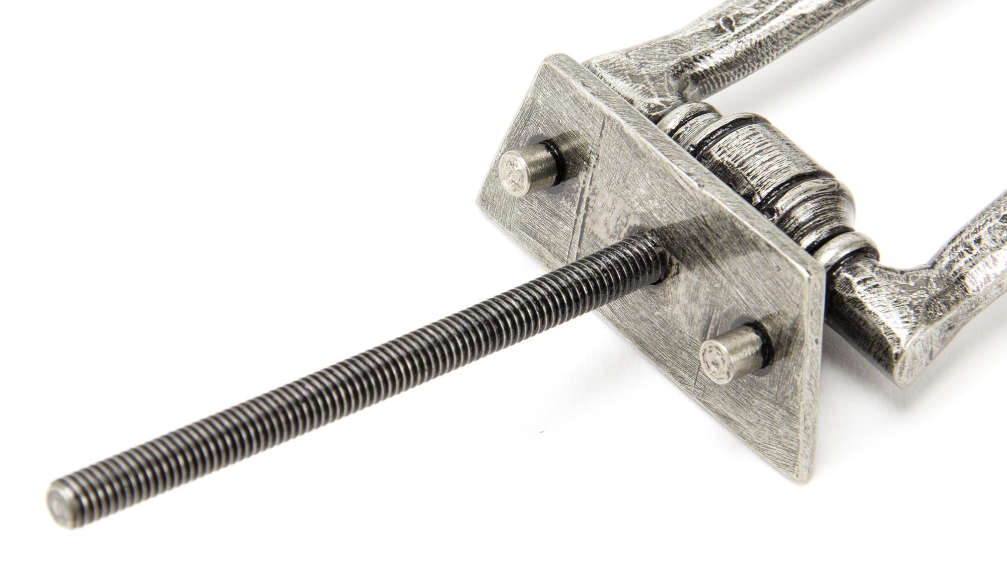 pewter slimline art deco door knocker