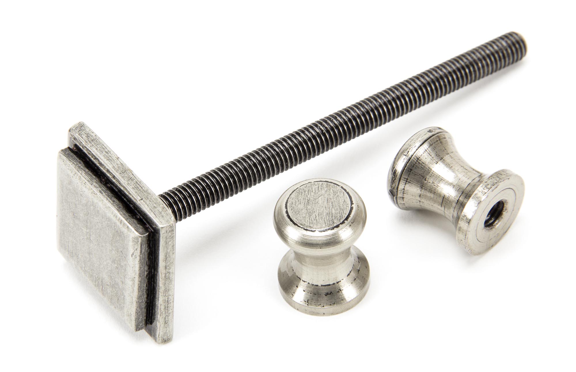 pewter slimline art deco door knocker