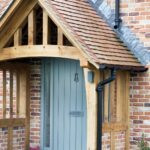 pewter slimline art deco door knocker