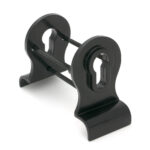 black 50mm euro door pull (back to back fixings)