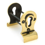 aged brass 50mm euro door pull (back to back fixings)