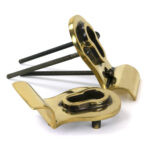 aged brass 50mm euro door pull (back to back fixings)