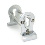polished chrome 50mm euro door pull (back to back fixings)
