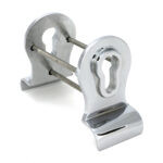 polished chrome 50mm euro door pull (back to back fixings)