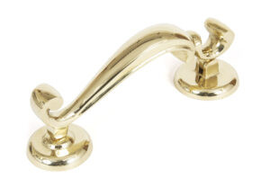 polished brass doctors door knocker