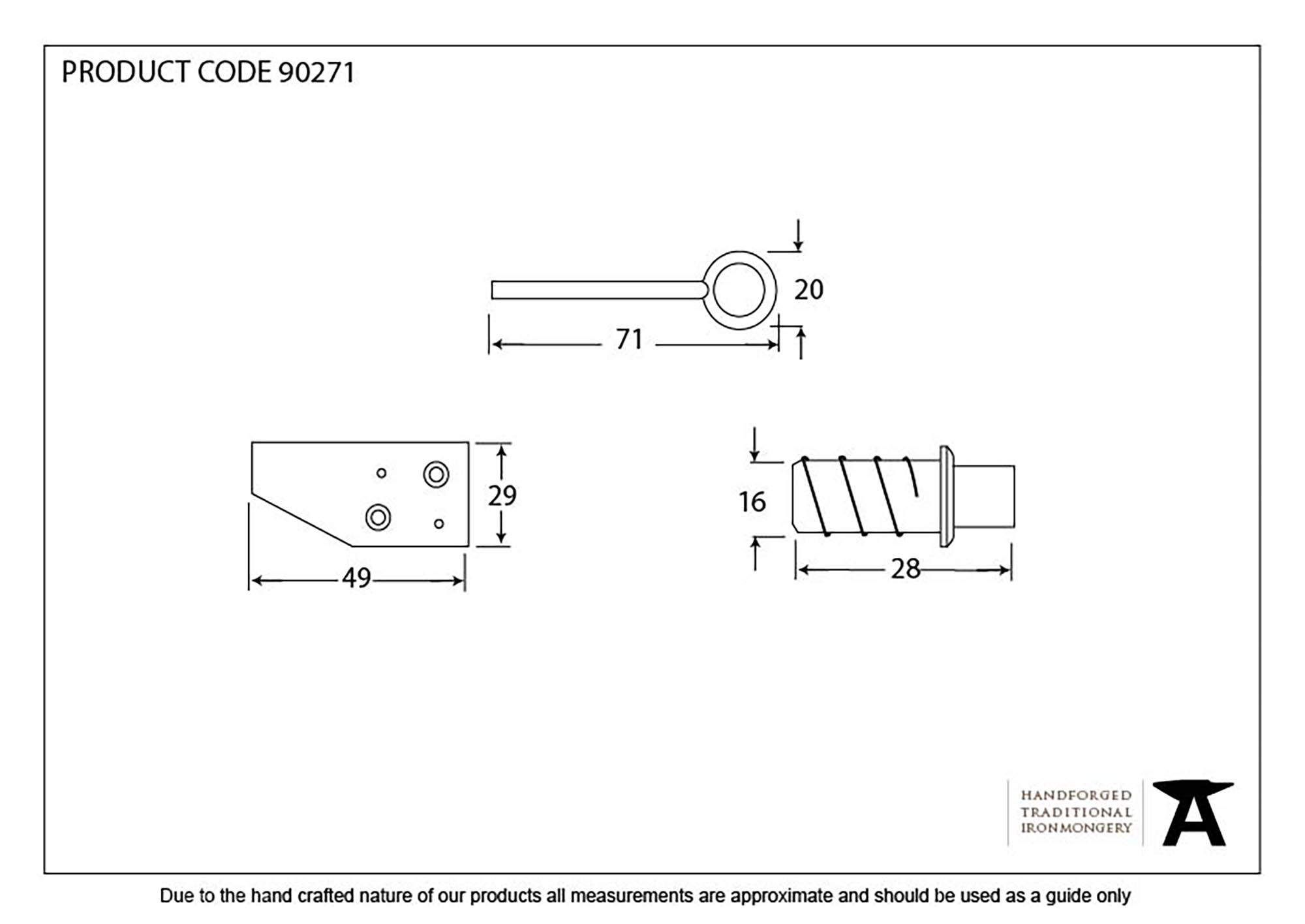lacquered brass key flush sash stop
