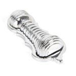 polished chrome beehive escutcheon