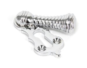 polished chrome beehive escutcheon