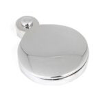 polished chrome 30mm round escutcheon