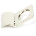 polished nickel rim cylinder pull