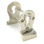 polished nickel 50mm euro door pull (back to back fixings)