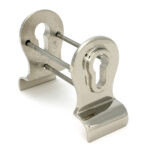 polished nickel 50mm euro door pull (back to back fixings)