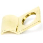 polished brass rim cylinder pull