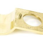 polished brass rim cylinder pull